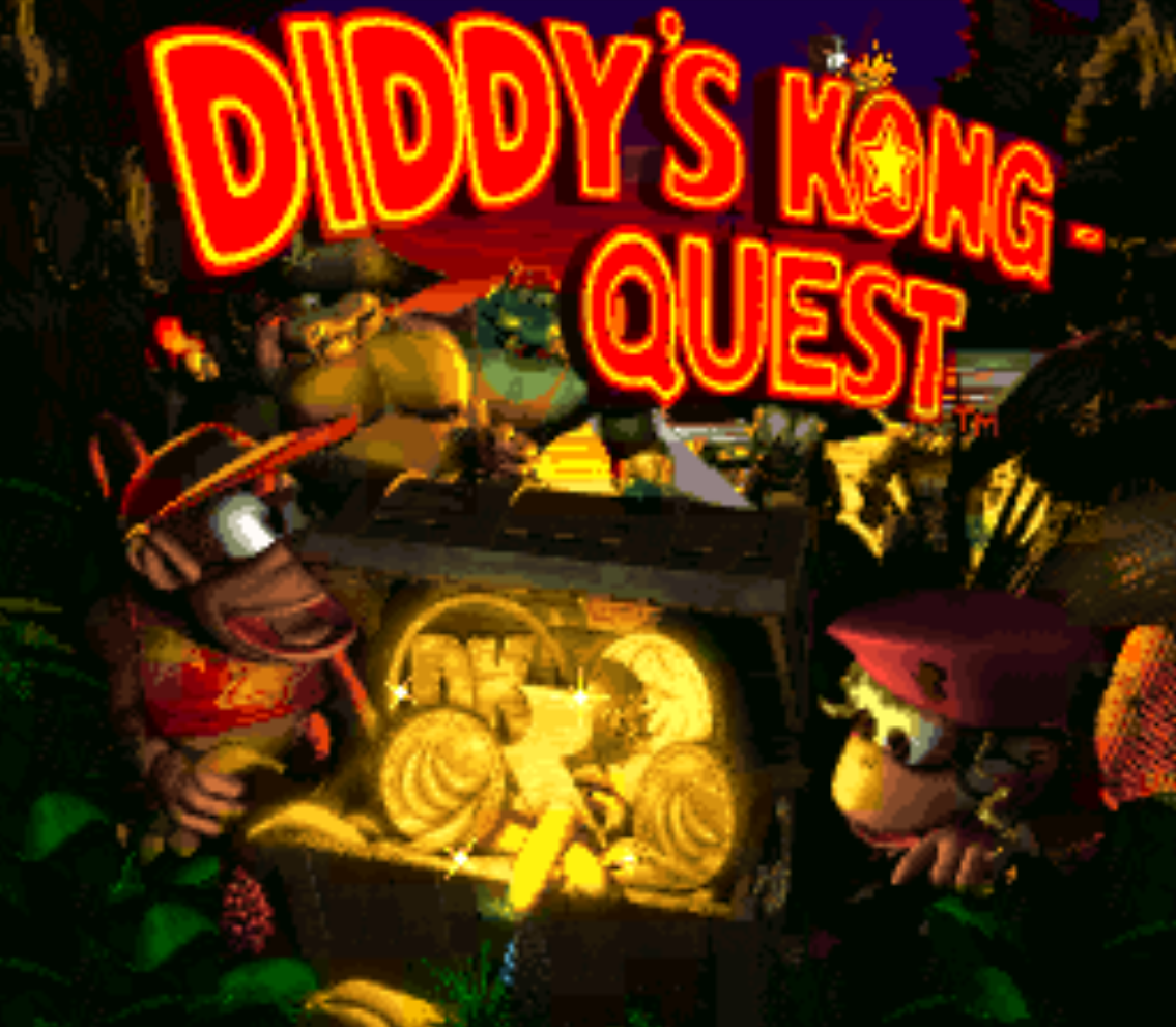 Donkey Kong Country 2 Title Screen